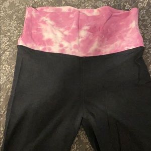 Tie dye top High waisted yoga pants